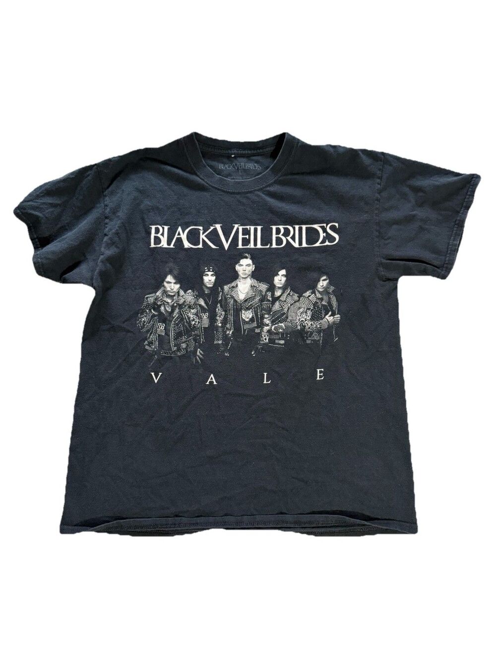 Gildan Black Veil Brides Vale Tour 2018 T-Shirt L Rock Band Tee Graphic Print